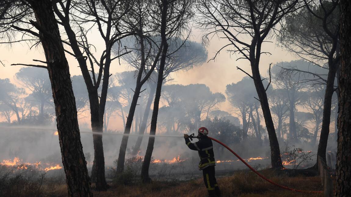 Planète (France/Europe) - Côte d'Azur: 1.200 pompiers toujours à pied d'oeuvre pour éteindre l'incendie