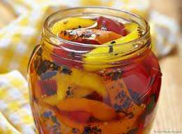 Conserve de poivrons au naturel