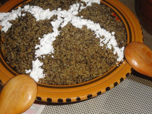 Couscous à la lavande(Kesksou bel helhal)