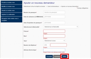 France_Visas rendez vous annaba