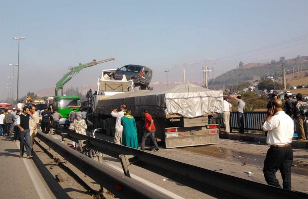 Amoucha (Sétif) - Accident majeur à huit véhicules sur la RN09