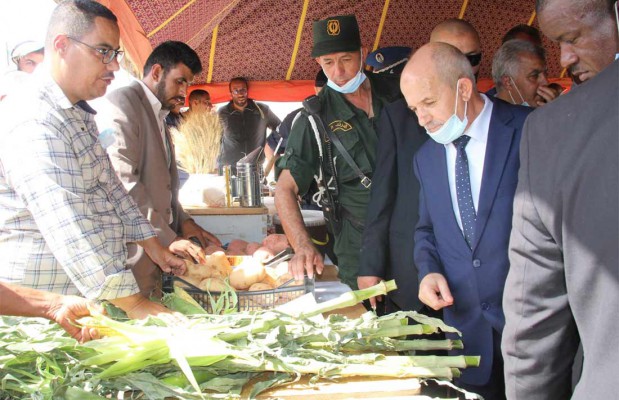 Moghrar (Naâma) - Un salon pour les produits agricoles du terroir