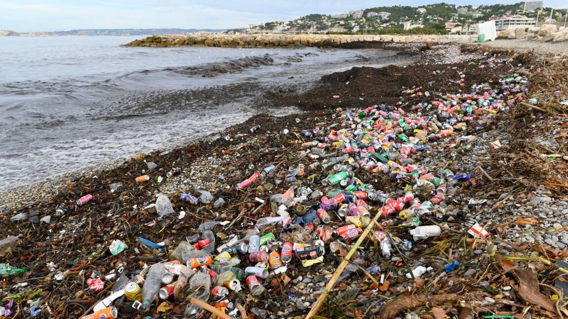 Planète (France/Europe) - A Marseille, tollé après le déversement de tonnes de déchets dans la mer