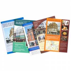 What are the benefits of leaflet printing?