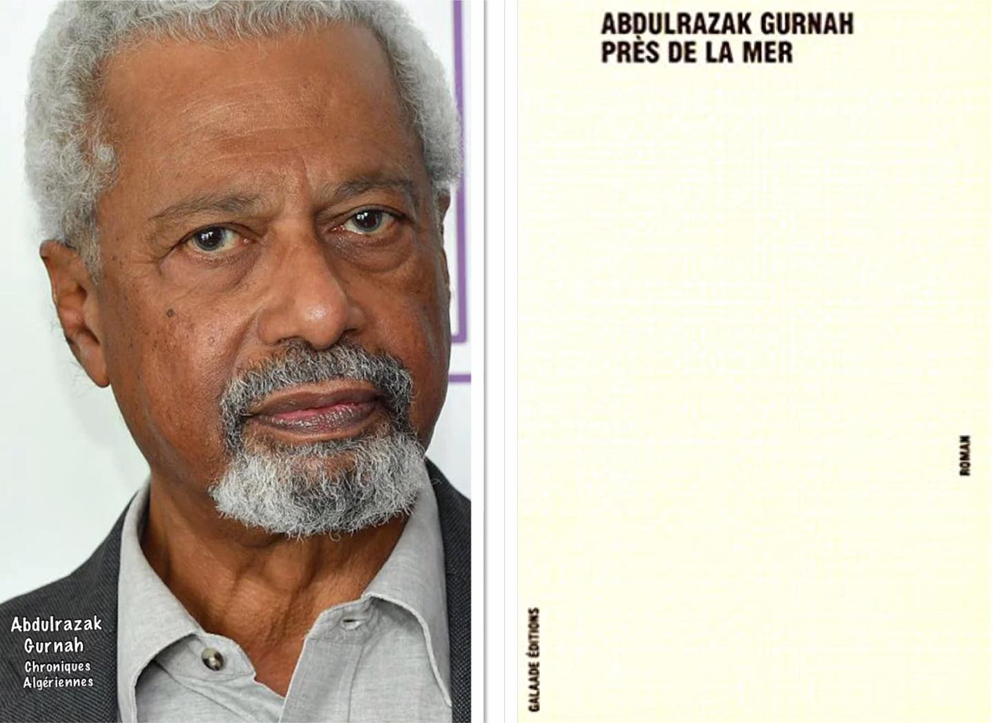 Abdulrazak Gurnah [Prix Nobel 2021