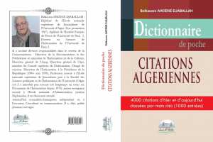 LE DICTIONNAIRE DES CITATIONS ALGERIENNES 2021