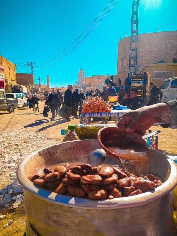 فول بتوابل قرفة وكمون من أسواق #واد_سوف