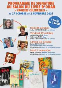 Il aura lieu au Centre d’Art El-Yasmine Premier Salon du livre indépendant à Oran