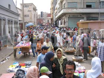 Le marché de M'dina J'dida 