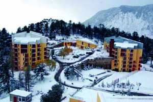 Algérie (Djurdjura) - Les hauteurs et la station climatique de Tikjda sous la neige