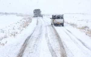 Algérie (Sidi Bel-Abbès) - La circulation perturbée  Chute de neige