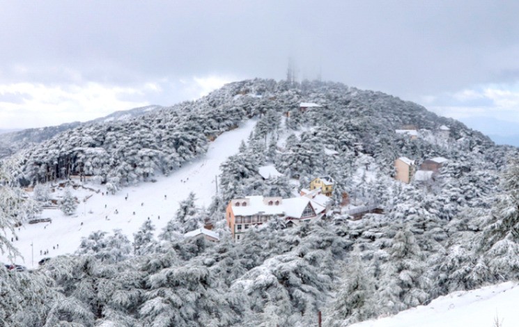 Algérie (Atlas Blidéen) - Les cimes recouvertes d’un manteau blanc