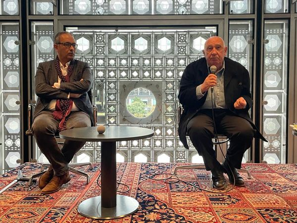 Conférence de presse à l'Institut du Monde Arabe à Paris