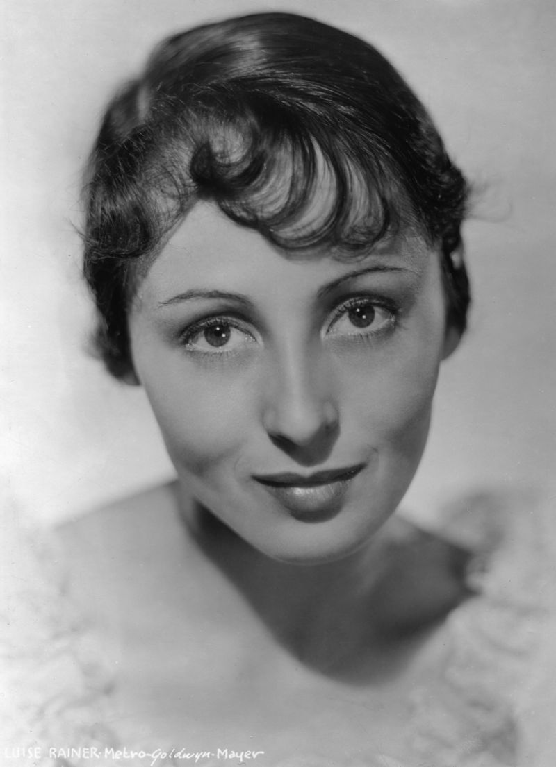 Actrice Luise Rainer