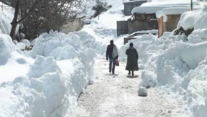 Algérie - MÉTÉO: Neige à 600 m d'altitude, températures de moins 5° et vagues de 5 mètres de haut ce week-end