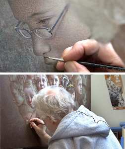 Peintre néerlandais du réalisme Poen de Wijs