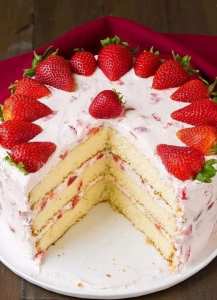 تورتة فراولة