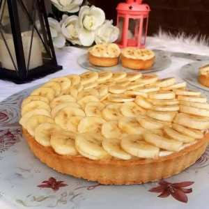 طارطت الموز شهية و لذيذة