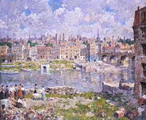 Artiste Peinte Robert Spencer   The other shore
