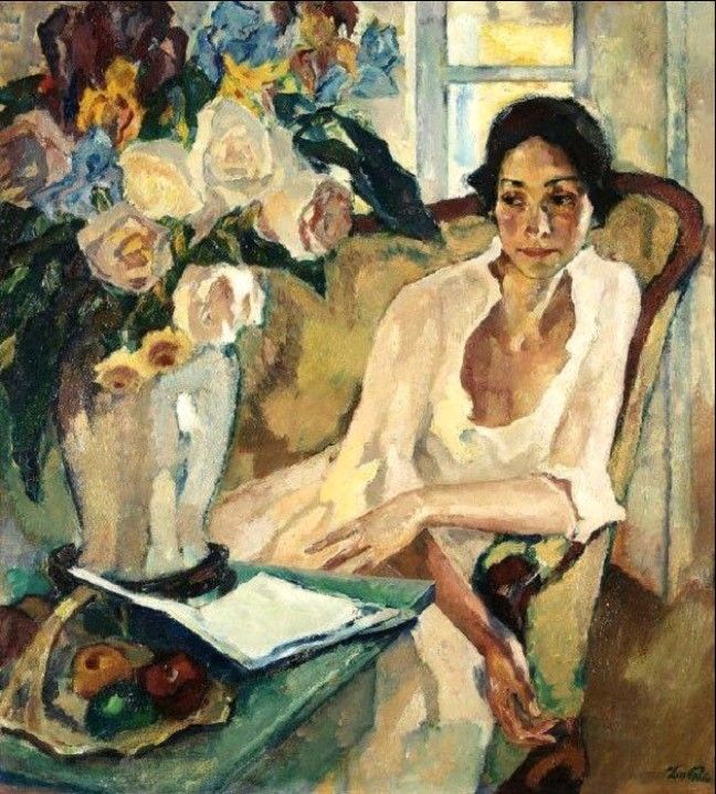 Artiste Peinte Leo Putz 