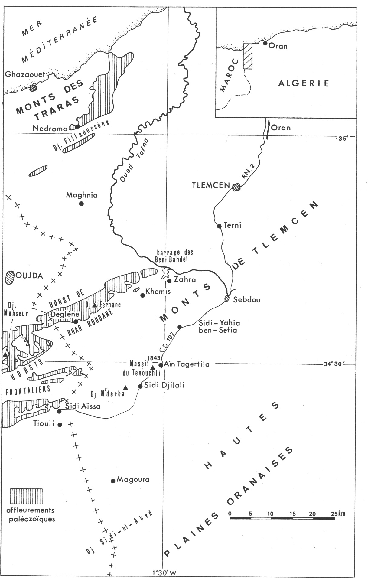 MODALITÉS DE L'APPARITION DE LA SÉDIMENTATION CARBONATÉE DE PLATE-FORME INTERNE SUR LA FRANGE MÉRIDIONALE DU DOMAINE TLEMCENIEN PENDANT L'AALÉNIEN ET LE BAJOCIEN :