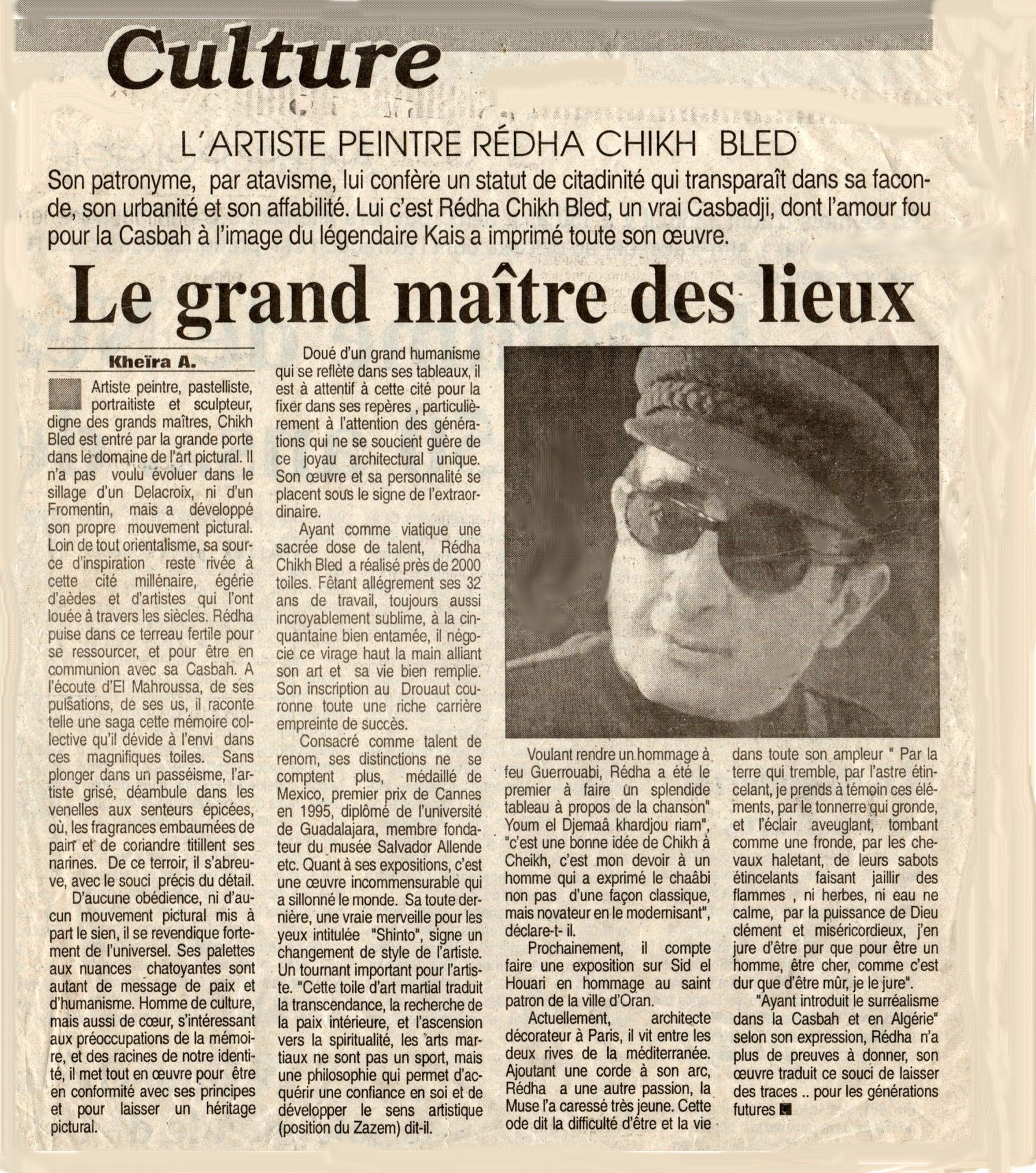 Le grand maître des lieux