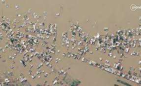 Planète (Asie) - En images: Les pires inondations de l’histoire du Pakistan vues du ciel