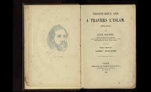Trente-deux ans à travers l'Islam (1832-1864) de Léon Roches