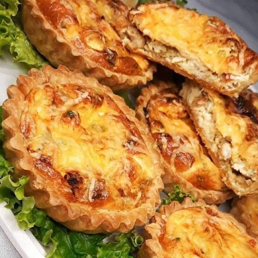 الكيش بالدجاج