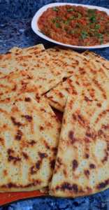 كسرة سخونة وزالوكة الباذنجان 🍆🍆🍆