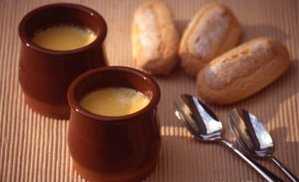 Crèmes à la fleur d'oranger