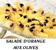 Salade d'Oranges aux olives