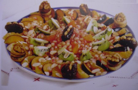 Salalde de Fruits Frais et Fruits Secs