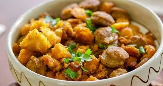 💥حكاية طبق 💥 تريد الراعي ✨او الخبز الأندلسي ✨بلإسبانية🌛🇪🇸🇪🇸🇪🇸💥mégas