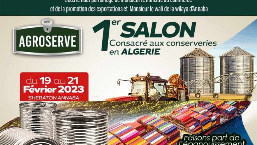 Algérie (Annaba) -  1er Salon national consacré aux conserveries