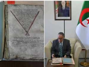 L’Algérie récupère un manuscrit islamique de 1659 accaparé par la France
