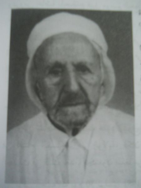 المرحوم السي عبد القادر شيخاوي رئيس اللجنة الدينية بدار الحديث و الرئيس الشرفي للمكتب الولائي لجمعية العلماء المسلمين الجزائريين بتلمسان