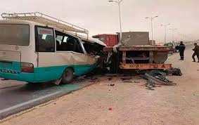 Algérie (Bouira) -  Cinq morts et quatre blessés dans deux collisions