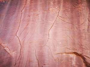 Station des gravures rupestres  gaarat el khoulwa  Boussemghoune