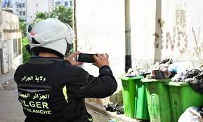 Algérie (Alger) - Unité motocycliste: Signaler les infractions aux règles d’hygiène et de gestion urbaine