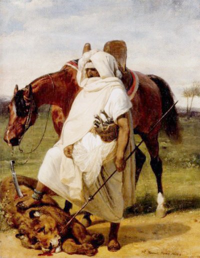 Demouche Benchinoun le chasseur de lions.