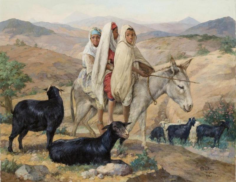 La chèvre et le mouton ou  