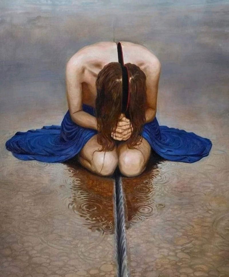 Ceux qui sont à moitié