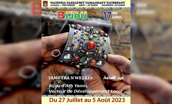 La 17e Fête du bijou d'Ath Yenni du 27 juillet au 5 août