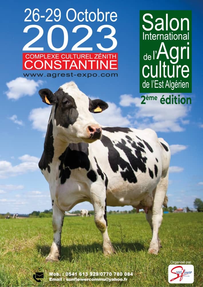 Algérie (Constantine) - Salon international Agrest-Expo: La 2e édition prévue du 26 au 29 octobre