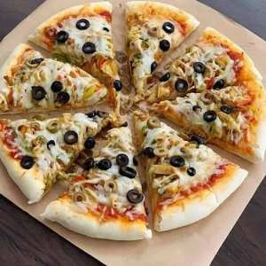 Pizza au poulet