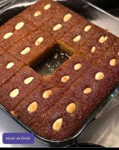 Recette réussie à 100% de Kalb Elouz (Gâteau aux amandes)