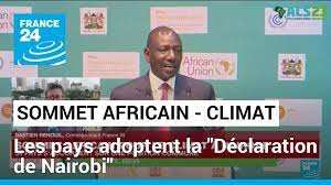 Planète (Afrique) - Sommet africain du climat: la «déclaration de Nairobi» adoptée