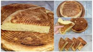 Recette de Matlouh moelleux sans pétrissage et léger comme une plume :