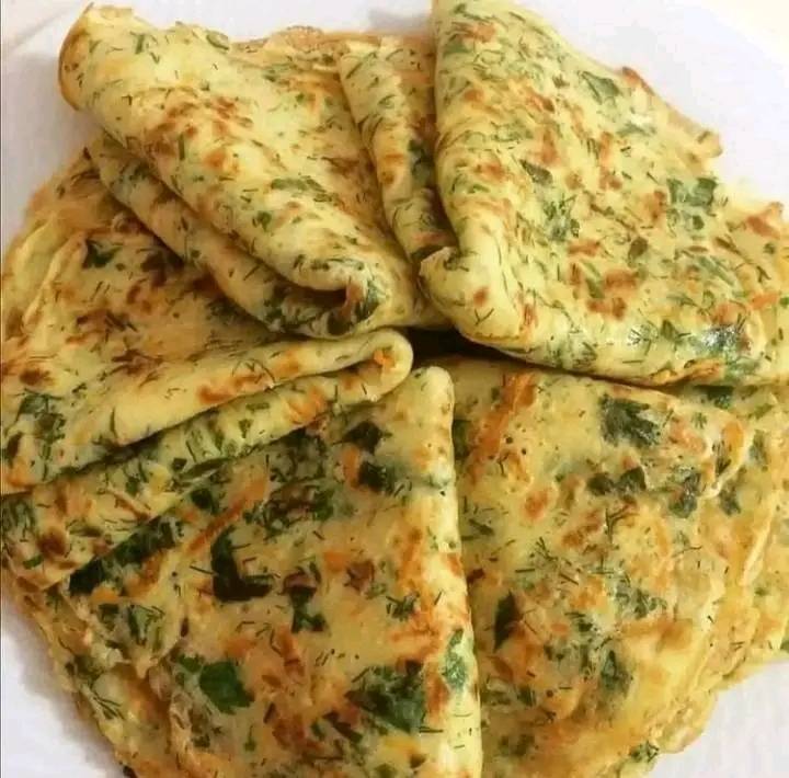 Crèpes aux légumes délicieuse au goût irrésistible